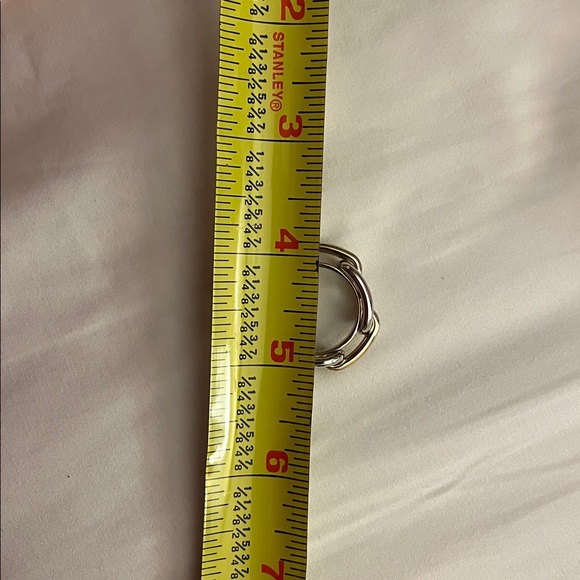 Hermes Gold and Silver Chaine D’Ancre scarf Ring - Picture 4 of 4